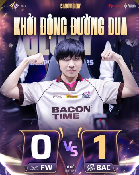 Trực Tiếp QUARTER FINALS AIC 2025 Ngày 28/11 4 bac khoi dong duong dua