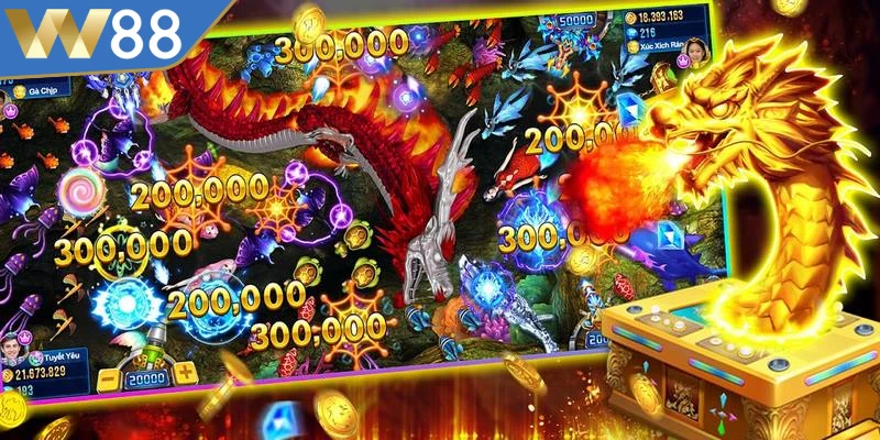 Bắn Cá Long Vương - Thế Giới Thủy Cung Ngay Trong Tầm Tay 5 Game Long Vương cho phép trải nghiệm hoàn toàn miễn phí